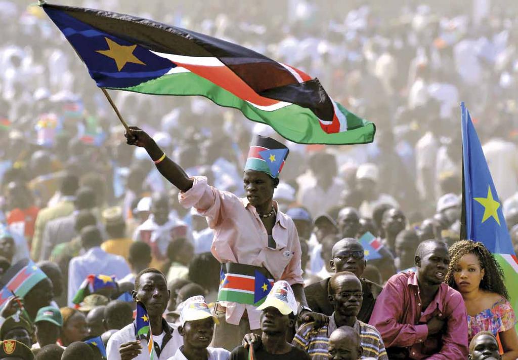 Africa 강종구특파원 인디펜던스데이 남수단에가다 2011년 7월 9일부로남수단공화국은독립국이자주권국임을선포한다.