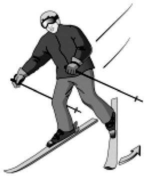 2013 년대한정형외과스포츠의학회추계학술대회 저자는본문헌에서스키어의슬관절손상중에서가장흔한전방십자인대및내측측부인대손상의기전과치료및예방에대하여고찰하고자한다. Mechanisms of ACL or MCL injury in skiing 1.