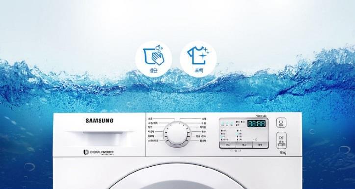 드럼세탁기 WW90J3100KW 세탁전용 제품크기 (WxHxD mm) 설치공간 (WxHxD mm) 595 x 825 x
