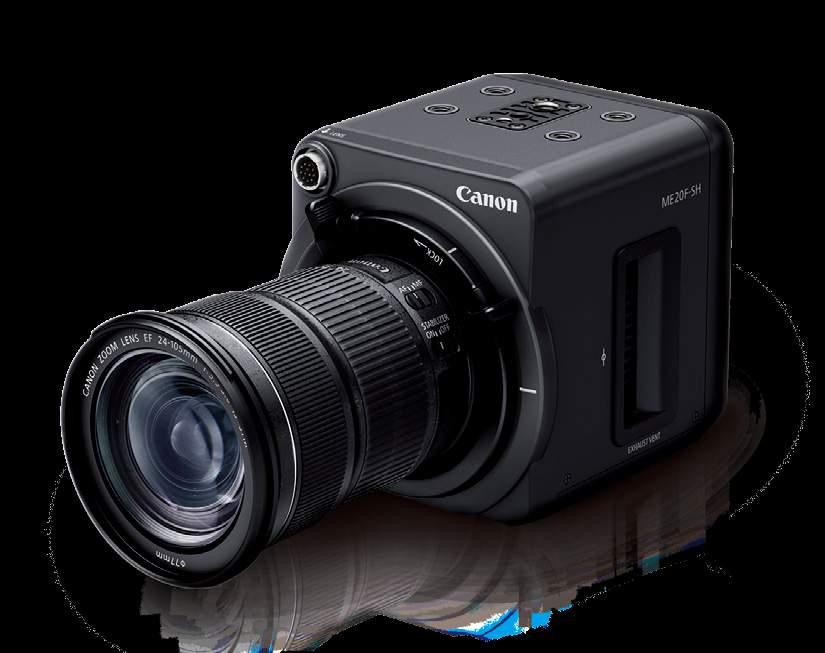 Camcorder ME20F-SH 야간감시및영화제작, 다큐멘터리촬영에대응하는다목적카메라 12 stop 다이내믹레인지의 Canon Log & Wide DR 풀프레임 35mm CMOS 센서, DIGIC DV4 프로세서 상용감도 ISO 4,000,000 뛰어난저조도성능