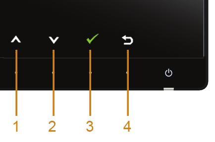 Shortcut key ( 바로가기키 ) /Brightness ( 밝기 ) /Contrast / ( 명암 ) Menu ( 메뉴 ) Exit ( 종료 ) 2 와 3 Power (with power light indicator) ( 전원 ( 전원표시등이있음 )) 전면패널버튼 Brightness ( 밝기 ) /Contrast ( 명암 )