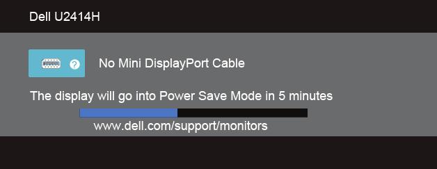 mdp Cable 또는 DP Cable 4. 비디오케이블의연결이해제되거나손상된경우정상적인시스템작동중에도이상자가표시됩니다. 5. 모니터의전원을끄고비디오케이블을다시연결한후컴퓨터와모니터의전원을켭니다. 위의절차를수행한후에도모니터화면이나타나지않으면비디오컨트롤러와컴퓨터를점검합니다.
