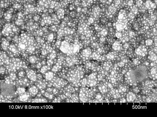 0298 (b) ANP paste Fig. 7 Image of the dried surface of the thin silver films 보면인쇄된은박막의두께가 4 ~ 7 μm 범위내에박막이형성되었고면저항측정결과두께에의한큰면저항의차이는발생하지않았다.