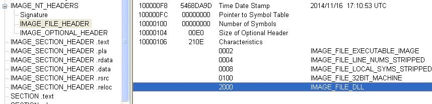 <10000000 에복사된 DLL 파일, Export Address Table> < CTlnit 의주소찾는번지 > < CTlnit Export 함수호출 > <EBP-10