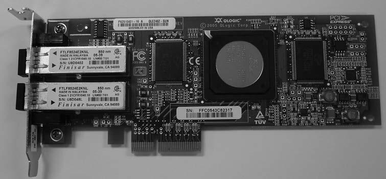 손목대패키지 설명서액세스 추가 PCI 브래킷 Sun StorageTek Enterprise PCI Express 4 Gb