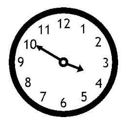 B: It is six fifteen. 2. A: What time is it? B: It is two o clock.