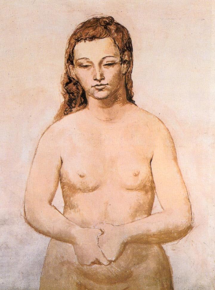 미술과심리 장미의시기 (1904~6) 1904 년부터밝은장미색이피카소의그림에등장하기시작했다. 그에게페르낭드라는여자친구가생겼던것이다.