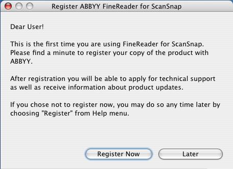 ABBYY FineReader for ScanSnap 의사용방법에대해서는 ABBYY FineReader for ScanSnap 도움말검색을참조하십시오.