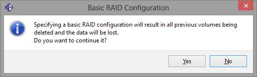 제 2 장 RAID 설정 Basic RAID Configuration JMicron HW RAID Manager를통해연결된디스크에기본적 RAID 설정을할수있습니다. Apply 버튼을누르면설정을적용하는진행상태창이나타납니다.