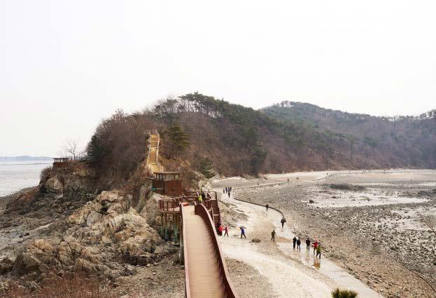 30 대대부도부1 코스 11.3km, 3~4 시간, 개미허리와낙조전망대 5 코스 12.