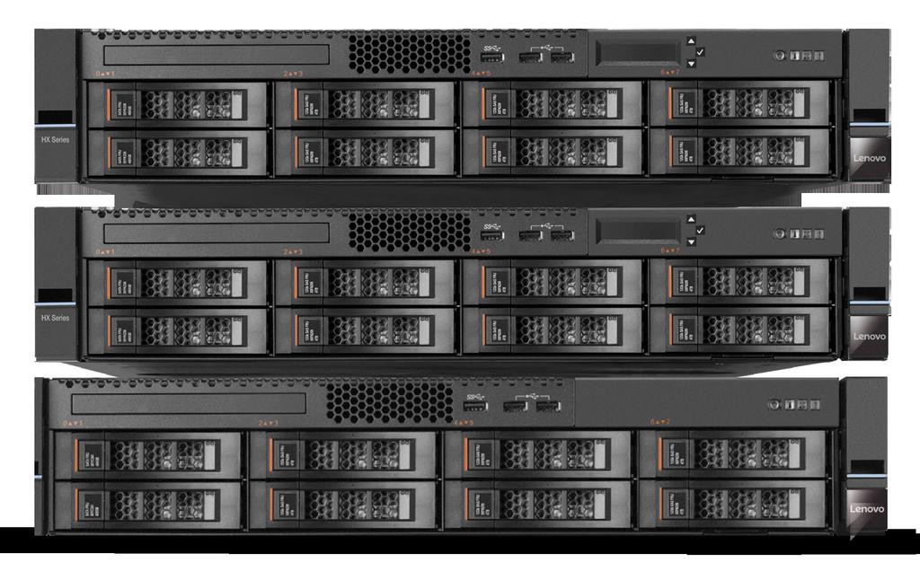 10 DCG Lenovo Converged HX 5000 Series Lenovo HX 5000 Series Appliance 는저장량이많은워크로드 ( 빅데이터및엔터프라이즈애플리케이션 ) 를위해설계되었습니다. HX5500 HX5510 HX5510-C 기능 모델명 모델명 HX5500 HX5510 HX5510-C 폼팩터 2U, 8 x 3.