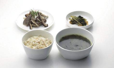 현미밥미역국불고기열무김치 곡류 3 회쌀밥 210g(1) 현미밥 210g(1)