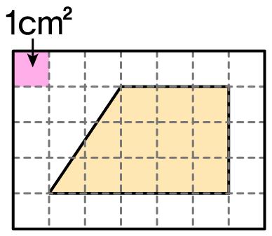 다각형 ( 사다리꼴, 마름모 ) 의넓이 기본 1