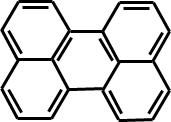Benzo[k]fluoranthene Benzo[e]pyrene Benzo[a]pyrene Perylene