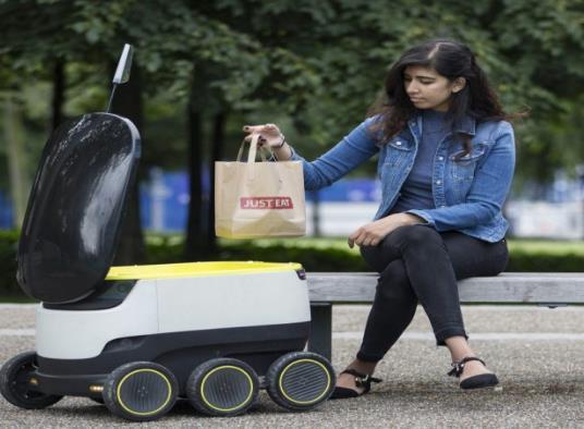 [ 표 3] Food Delivery Companies Funding [ 그림 10] Food Delivery Robot