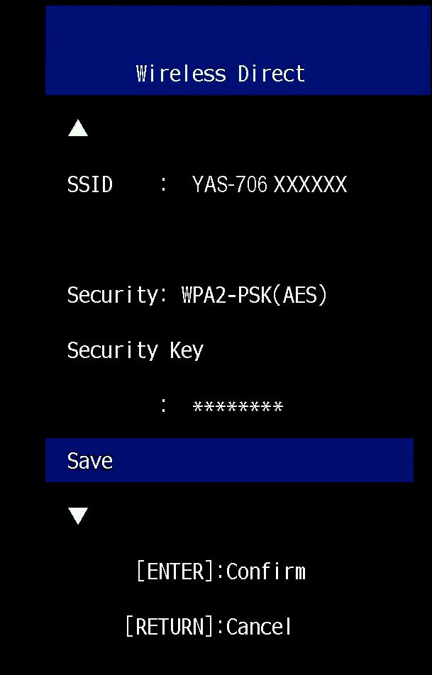 2 사용가능한액세스지점목록에서 9 단계에표시된 SSID 를선택합니다. 3 암호를입력하라는메시지가나타나면 9 단계에표시된보안키를입력합니다. 12 SETUP 키를눌러설정메뉴를종료합니다. SETUP [!]/[ ]: 커서를좌우로이동합니다. [Space]: 공백을입력합니다. [BKSP]: 선택한문자의왼쪽에있는문자를삭제합니다.