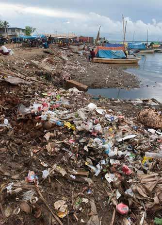 플라스틱판들과비닐봉지들은해초바닥과맹그로브를덮어숨을막히게하고, 리프에걸린그물은산호와해면과말미잘을절단시킵니다. 해양쓰레기는또한인간의건강과경제에도직접적인영향을미칩니다.