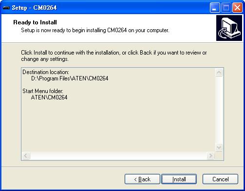 소프트웨어를통해 KVM 리셋을수행하거나컴퓨터에 CM0264 를재설치하려면다음을수행하십시오. 1. remote_setup.
