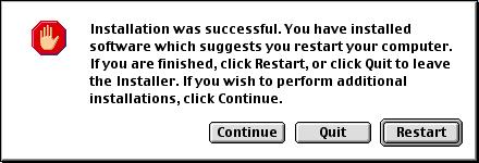 [Caplio Software] 를클릭한다 6. [OK OK] 버튼을클릭한다 인스톨화면이표시됩니다. Mac OS X 10.1.2-10.