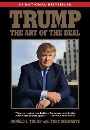 트럼프는총 16권의책을저술했는데, 그중 1987년 11월출판된 거래의기술 (The Art of the Deal) 은 32주간뉴욕타임스논픽션부문베스트셀러 1위에오르며미국에서만최소 5만부이상팔렸다.
