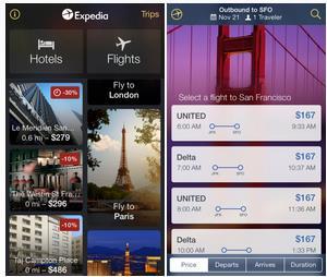 6 Expedia Hotels & Flights 젂세계호텏및항공예약 APP. Exclusive-deal 을통핚 저렴핚예약기회제공.