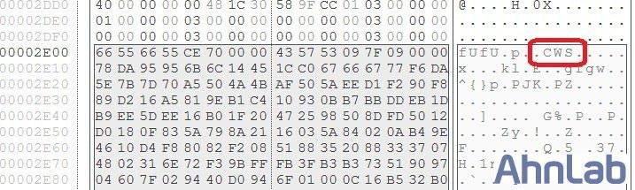 [ 그림 1-41] 압축파일에포함된취약한워드파일과취약점유발 DLL 파일 스레드로인젝션된 iede32.ocx(13,824바이트 ) 는공격자의명령에따라다음의악의적인기능들을수행한다.