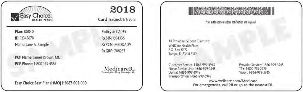 2018 Easy Choice Plus Plan (HMO) 12 1 :, Medicare (, ).,, Medicare.