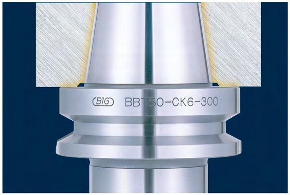 CK 커넥션시스템 심플하지만강력한단면밀착 CK 커넥션기구 렌치 1 개로강력밀착 완만한각도로설계된 BIG 독자의세트나사 1개만을조여주면, 헤드가축방향으로끌어당겨져, 단면이강력하게밀착됩니다. 6각렌치만으로 OK 30 완만한각도의테이퍼가특징 연결정도 2μm 이내 동일헤드의탈착을반복해도인선위치의오차가매회 2μm 이내인고정도연결방식으로, 안정된가공정도를실현합니다.