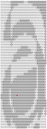 그림 1-7 a ^ b 서로다른두개의이미지를비교하면 0과 1의불특정이미지데이터로나타난다. 하지만두개의이미지가동일하다면 XOR 연산자로나타나는이미지는모두 0 으로만나타난다. [ 그림 1-8] 은 a 와 a 를 XOR 연산자로나타낸것인데, 모두 0 으로나타나게된다. 그림 1-8 a ^ a 확률을이용한인식은어떻게이루어질까?