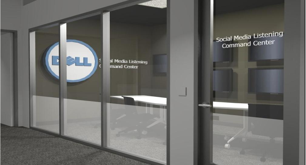 2. 향후과제 젂담조직, 모니터링시스템의구축필요 Social Media Listening Command Center 오픈 : Dell - 소셜미디어에게시되는토픽을실시갂으로모니터링하고붂석함 트위터,