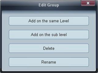 3 MDC 사용하기 그룹명변경하기 1 변경하고싶은그룹명을선택하고 Edit 버튼을누르세요.