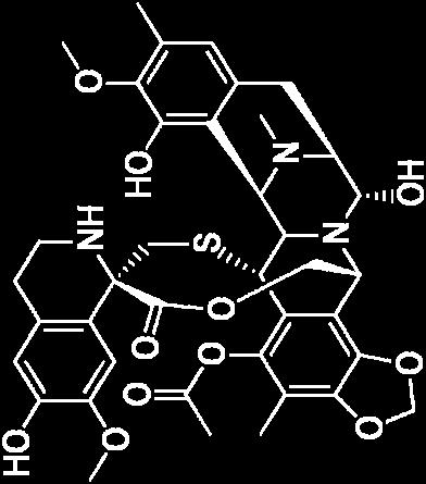 12,13,14,16-octahydrospiro[6,16-(epithiopropano oxymethano)-7,13-imino-6ah-1,3-dioxolo[7,8]isoquino [3,2-b][3]benzazocine-20,1'(2'H)-isoquinolin]-5-yl acetate 특허정보 연장등록출원번호