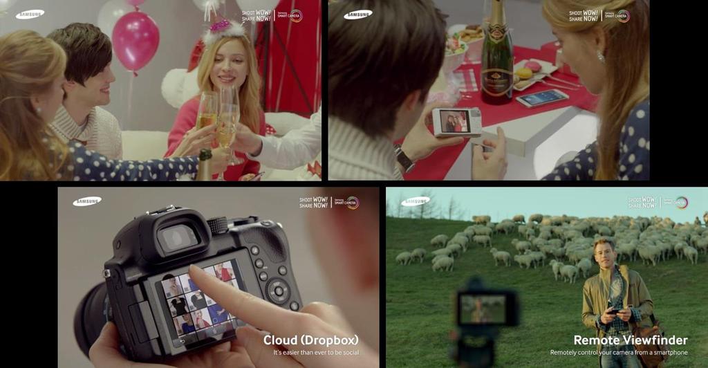 바이럴영상 Man power 사례 Samsung Camera SMART 3.