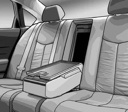 차를사용하지않을때는도어를잠그고, 트렁크를닫고, 뒷좌석시트의트렁크연결통로는등받이에격납하고구멍을막아주십시오.