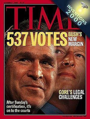 결국미대선은 537 표가판가름 537 표차로 Bush 후보 Florida 우승, 대선승리 Florida 득표득표율 Florida 선거인단 25 표