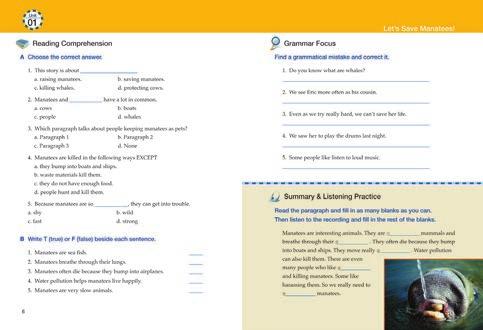 Listening과 Reading에서는중심생각파악, 세부사항포착, 추론 (Inference) 등으로 TOEIC Bridge나 TOEFL ibt에서출제하는문제유형을다양하게편성했다.