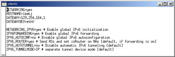 ( 그림1) 과같이 PC-Router와 Router 1을터널링 (Tunneling) 하고자한다. PC-Router는 IPv6 Prefix 3ffe:2e01:1:5::/64를할당받아서서브넷 Net2를구성하고 Router 1과 IPv6 over IPv4 터널링을한다. Router 1의 TEP(Tunneling End Point) IPv4 주소는 129.254.