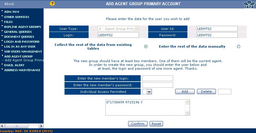ADD AGENT GROUPS Add Agent Group Primary Account Add Agent Groups Primary Account Add
