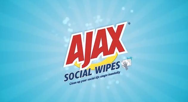 Ajax Social Wipes 호주세제브랜드 Ajax