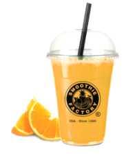 < 그림 Ⅱ-5> 스무디팩토리시트러스음료메뉴 100% Orange Juice Strawberry Limeade Super Citrus C The Juice Bar