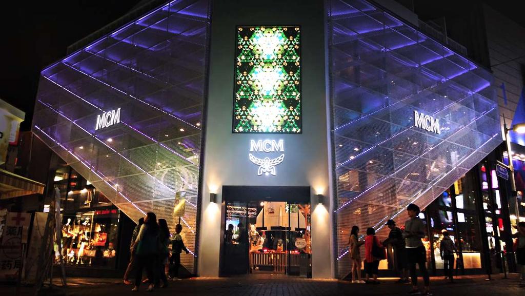 Project_Media Platform & Service NEW MEDIA BRAND SPACE FOR MCM @ MCM SPACE, KOREA DILUSSION DILUSSION INC.