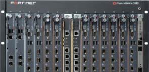 ASIC 등을탑재하여최상의성능과가용성제공 ISP 및 MSSP 용도의 FortiGate 제품군 (5000 샤시 )