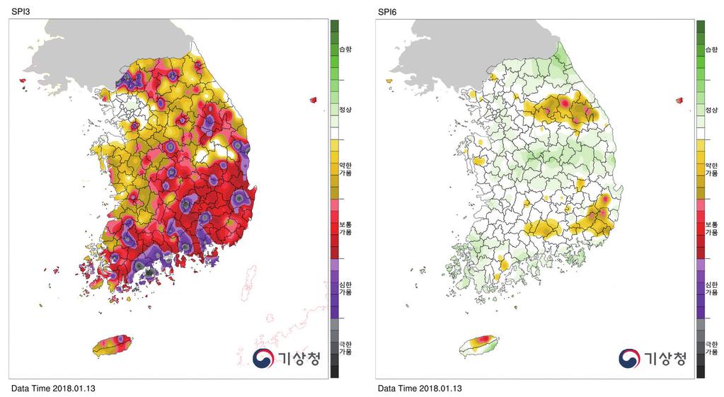 6 Jeju Research Institute 자료 : 기상청수문기상가뭄정보시스템 (hydro.kama.go.kr) < 그림 4> 기상청분석가뭄분포도 Ⅲ. 수자원개발 이용현황및문제점 1.