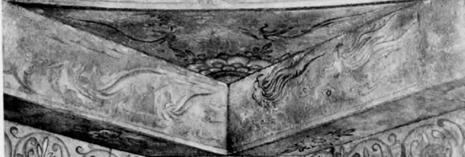 일본으로부터 수용된 아르누보 양식의 신화적 이미지를 더한 이 창간삽화에 대 하여 고희동은 고구려 고분에서 발견된 벽화 속의 용 같은 것을 모두 모아 만들 었습니다. 35) 라며 고구려벽화를 의식해서 제작했음을 밝히고 있다.