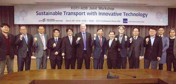 한국교통연구원은 3월 28일본원 2층대회의실에서 KOTI-ADB Joint Workshop 을개최했다.