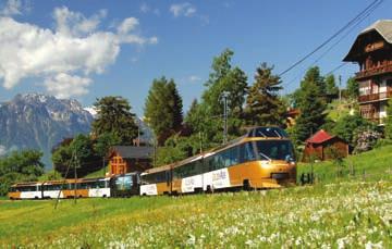 스위스에서 운행되고 있는 다채로운 파노라마 열차를 이용해 스위스 전역에 펼쳐진, Pass) 한 장으로 손쉽게 즐길 수 있다는 점이다. 짧은 여정이라면 4일짜리를, 넉넉한 여정이라면 8일짜리 패스를 이용 하면 된다.