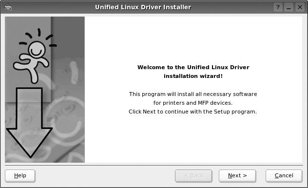 리눅스에서사용하기 2 설치용 CD 를 CD-ROM 드라이브에넣으면설치화면이자동으로표시됩니다. 설치화면이나타나지않으면바탕화면의아이콘을클릭하세요. Terminal screen 이나타나면다음을입력하세요.