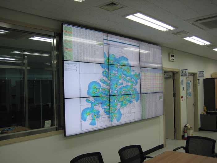 부산대학교통합전산센터 (IDC) 상황관제시스템 MultiVision System System Kiosk