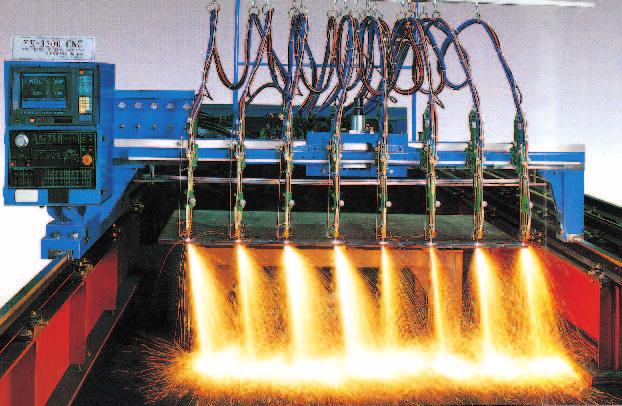 CNC 가스/ 프라즈마 자동절단기 YK1500 FLAME SHAPE GAS CUTTING MACHINE PORTTABLE