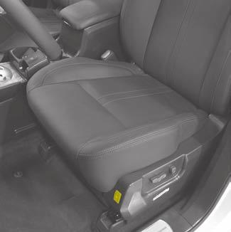 앞좌석 (2/3) 8 9 운전석요추받침장치 레버 8 을내려서허리받침을증가시키거나올려서허리받침을줄일수있습니다.